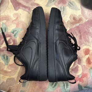 Nike Black Sneakers with Streamlined Design